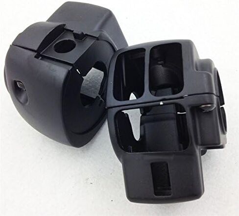 HTTMT MT265-009-CD Chrome Switch Housing Cover Compatible with 2006-2013 Harley Street Glide FLHX/ 2010-2013 Harley Road Glide Custom FLTRX in Saudi Arabia