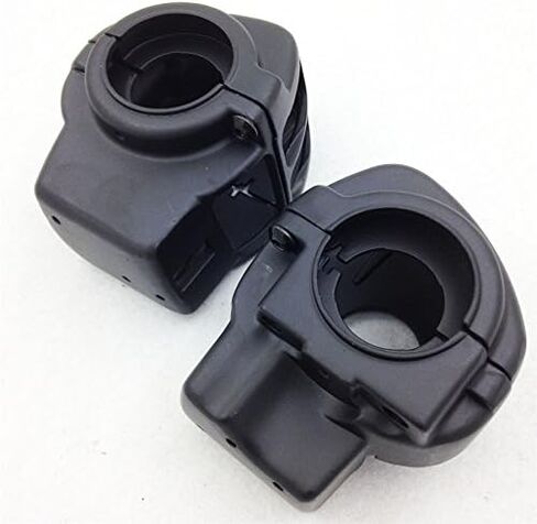 HTTMT MT265-009-CD Chrome Switch Housing Cover Compatible with 2006-2013 Harley Street Glide FLHX/ 2010-2013 Harley Road Glide Custom FLTRX in Saudi Arabia
