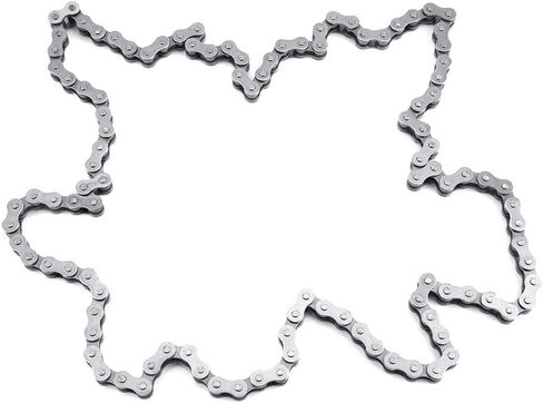 KIMISS Stainless Steel Chain, 415-110L Link Chain for 49cc 60cc 66cc 80cc Engine Motorized Bicycle Bike // 415 Chain in Saudi Arabia