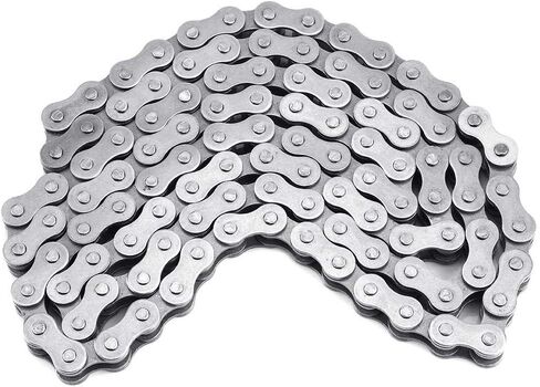 KIMISS Stainless Steel Chain, 415-110L Link Chain for 49cc 60cc 66cc 80cc Engine Motorized Bicycle Bike // 415 Chain in Saudi Arabia