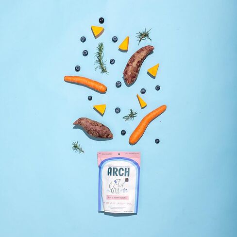 علاجات لقوس الورك والمفاصل للكلاب | لا يسبب الحساسية، صنع في الولايات المتحدة الأمريكية، خالي من الغلوتين، صديق للبيئة | نسبة عالية من البروتين، قيمة طبيعية عالية | تمت الموافقة على المعدة الحساسة | أفضل لكلبك، أفضل للكوكب in Kuwait