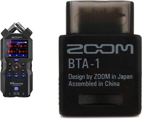جهاز تسجيل Zoom H4essential ذو 4 مسارات (موديل 2024، السلسلة الأساسية) مع تعويم 32 بت، إمكانية الوصول، ميكروفونات استريو، 2 مدخل كومبو XLR/TRS، واجهة USB، للموسيقيين، ومقدمي البث الصوتي، والمزيد in Kuwait