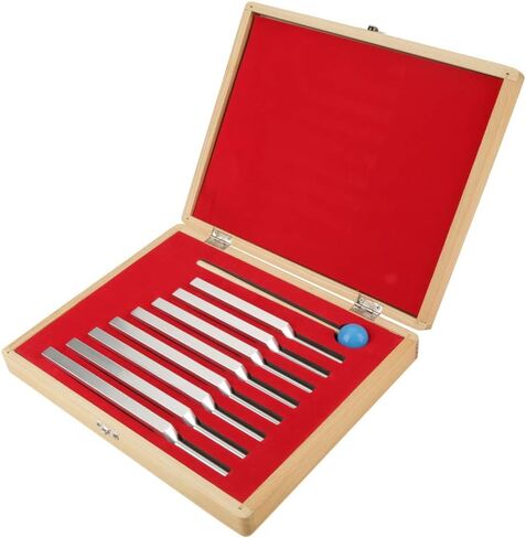 9pcs Aluminium Tuning Forks Set, Mallet Medical Instruments Tuning Vibration Sound Tool, Tuning Forks for Healing in Saudi Arabia