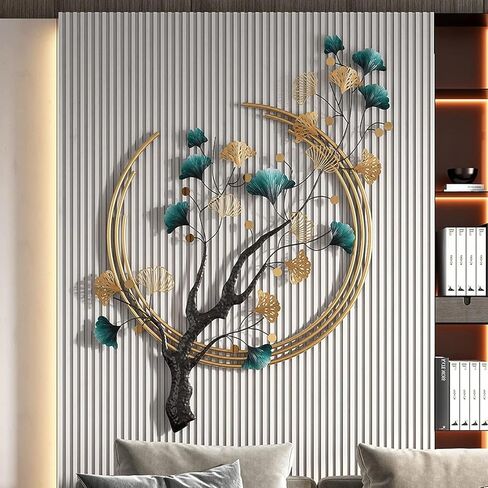 3D الجنكة ورقة معدنية جدار الفن اليدوية جدار النحت ديكور المنزل فريدة من نوعها ورقة جدار الفن جدار الفن المعدني ديكور النحت 53 "× 33" كبير الذهبي الحائط ديكور المنزل لغرفة النوم مكتب دراسة غرفة الطعام in Kuwait