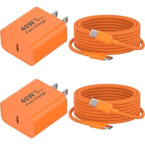 [Apple MFi Certified] iPhone 17 16 15 Pro Max Charger Fast Charging in Kuwait