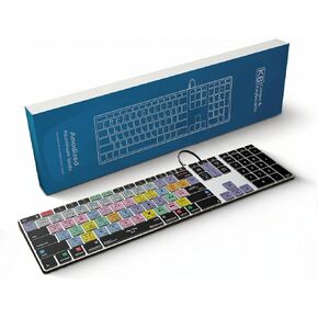 KB Covers Adobe Premiere Pro Backlit Aluminum Keyboard - macOS - US in Kuwait