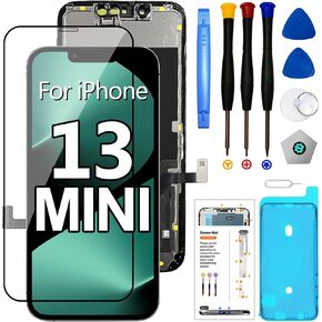 LMQ for iPhone 13 MiNi Screen Replacement 5.4'' LCD with Repair Tool Kits in Kuwait
