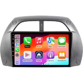 2+32G Android 13 Double Din Car Stereo for Toyota RAV4 2001-2006 with 9 Inch Touchscreen Radio Built-in Wireless Carplay/Android Auto/GPS/Bluetooth/FM/AUX-in/Steering Wheel Controls/Backup Camera in Kuwait