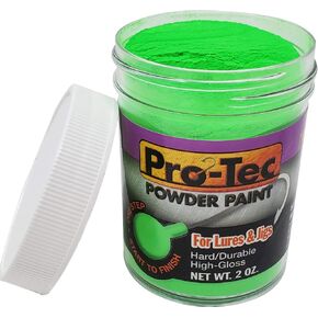 Pro-Tec Powder Paint 2 oz Jar ( Bright Green ) in Saudi Arabia