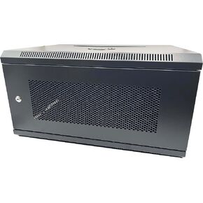 19" 6U Wall Mount Network Cabinet Enclosure - Black in Saudi Arabia