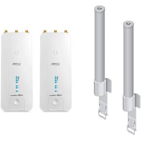 راديو BaseStation RP-5AC-GEN2-US x2 5 جيجا هرتز مع هوائي AMO-5G13 x2 13dBi Omni in Kuwait