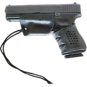 حافظة حماية للزناد باللون الأسود مع حبل باراكورد - غطاء أمان للجيب البسيط لـ Glock وRuger وSmith and Wesson وSpringfield وTaurus وSig والمزيد in Kuwait