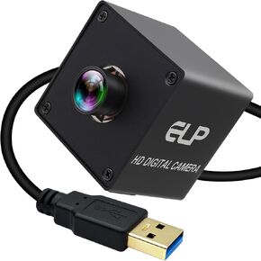 Autofocus USB3.0 High Speed Camera,230fps Ultra High Frame Rate,12MP 4K 90° HFOV Distortion-Free Lens,Plug&Play for Golf Swing Capture,Industrial Machine Vision 3D Printing Live Streaming in Kuwait