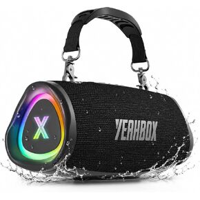 YEAHBOX POP 50 Bluetooth Speaker, 50W 1.1-Channel, BT 6.0 (Blue) in Saudi Arabia