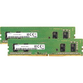 Samsung 8GB (2x4GB) DDR4 2666MHz PC4-21300 (PC4-2666V) CL19 UDIMM 1Rx16 Single Rank 1.2V Non-ECC DIMM 288-Pin Desktop PC RAM Memory in Kuwait
