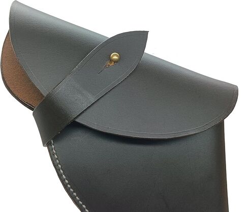 CALYX British Webley WW I & WW II .455 Webley mk vi Holster Revolver Leather Holster Brown & Dark Brown Color Right Hand Orientation. in Kuwait