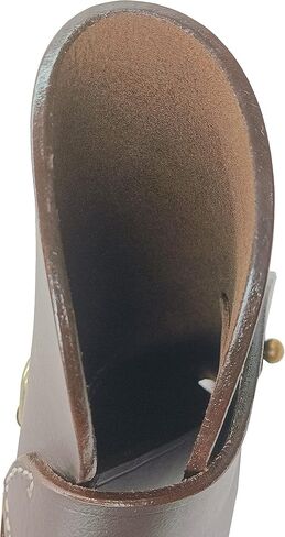 CALYX British Webley WW I & WW II .455 Webley mk vi Holster Revolver Leather Holster Brown & Dark Brown Color Right Hand Orientation. in Kuwait