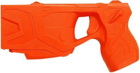 American Safety Trainers - Compatible with Taser Models - Non-Functional Solid Polymer Training Guns - Blaze Orange - U.S.A. - Safe Practice Aides - Fits Model Specific Holsters in Saudi Arabia