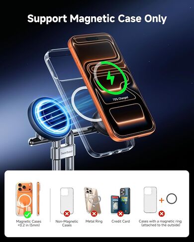 Charger for Garmin Watch, 3 in 1 Magnetic Charger Stand for iPhone in Kuwait