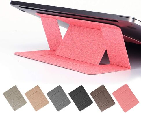 Adjustable Foldable Laptop Stand, Portable and Protective in Kuwait