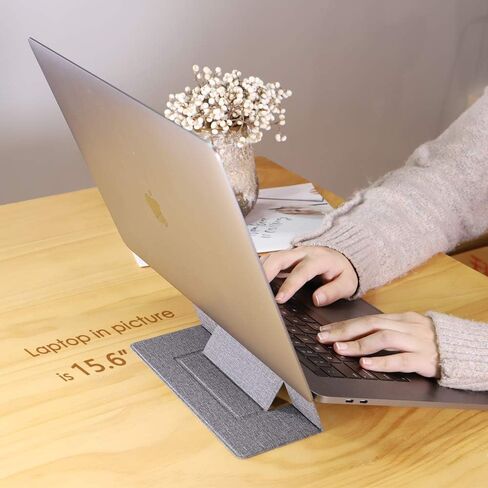 Adjustable Foldable Laptop Stand, Portable and Protective in Kuwait