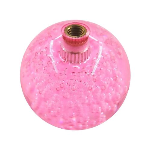 bogniga 15Pcs Crystal Arcade Joystick Ball Top M6 Screw Handle Replacement Pink DIY Parts in Kuwait