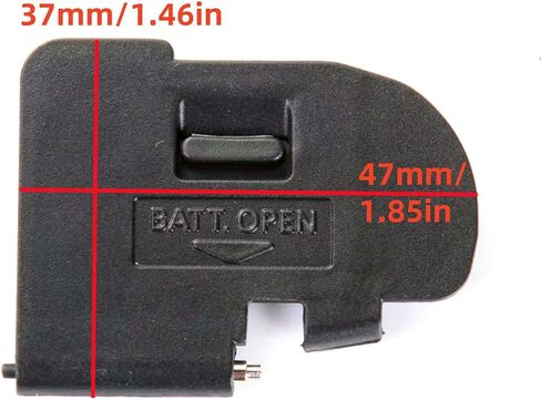 Camera Battery Cover Protective Battery Door Lid Cap Collision Protection Compatible for Canon EOS 5D Mark II in Kuwait