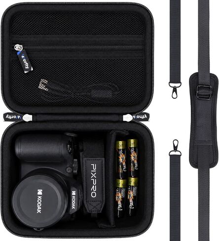 Camera Case for KODAK PIXPRO AZ528 / AZ405 / AZ255 / AZ425 Astro Zoom Series - Hard Travel Carrying Storage Box(Case Only) (Black) in Saudi Arabia