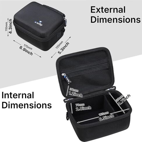 Camera Case for KODAK PIXPRO AZ528 / AZ405 / AZ255 / AZ425 Astro Zoom Series - Hard Travel Carrying Storage Box(Case Only) (Black) in Saudi Arabia