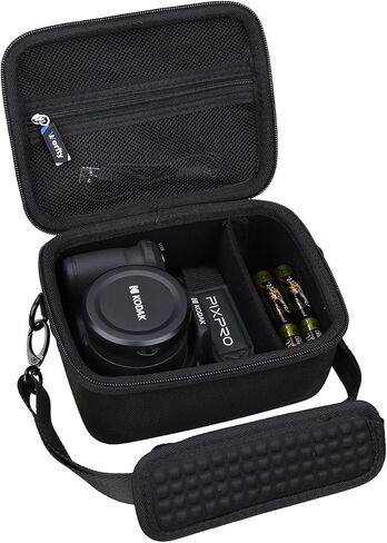 Camera Case for KODAK PIXPRO AZ528 / AZ405 / AZ255 / AZ425 Astro Zoom Series - Hard Travel Carrying Storage Box(Case Only) (Black) in Saudi Arabia