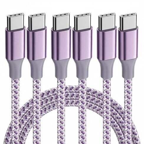 KYEHD USB C Cable，3 Pack 10FT 60W Fast Charging USB C to USB C Cable, Durable Type C Charger Cable for iPhone 17/16/15/iPad MacBook CarPlay and More in Saudi Arabia