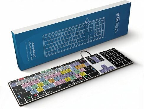 KB Covers Adobe Premiere Pro Backlit Aluminum Keyboard - macOS - US in Kuwait