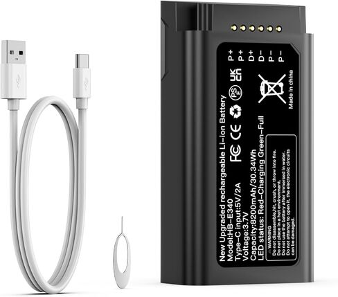 SHENMZ E340 Battery Compatible with eufy Video Doorbell E340 in Saudi Arabia