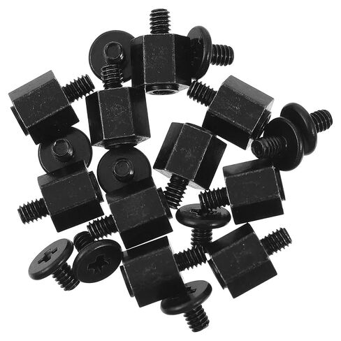 M.2 Mounting Kit 50Pcs Black Screws for Laptop Motherboard SSD Hardware in Kuwait