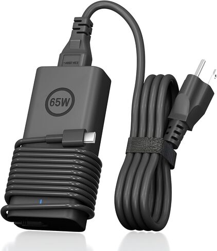 65W USB C Laptop Charger Compatible with HP Chromebook/Lenovo/Dell/Acer and More Chromebook Type C Power Cord in Kuwait