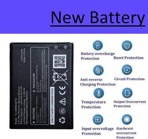 Pattaya New Battery LT14H504357W Compatible with AT&T Cingular Flip IV U102AA in Kuwait