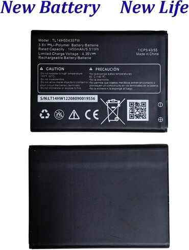 Pattaya New Battery LT14H504357W Compatible with AT&T Cingular Flip IV U102AA in Kuwait