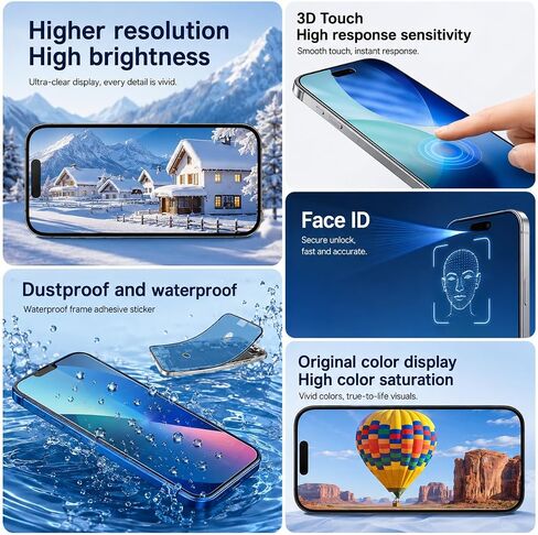 LMQ for iPhone 13 MiNi Screen Replacement 5.4'' LCD with Repair Tool Kits in Kuwait