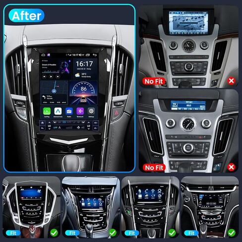 [8Core 4GB+64GB] Car Radio for Cadillac ATS XTS SRX CTS 2013-2018 in Saudi Arabia