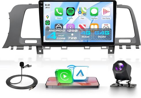 Rimoody 4G+128G Android Car Stereo for Nissan Murano Radio 2008-2014 in Kuwait