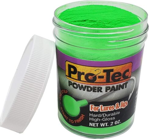 Pro-Tec Powder Paint 2 oz Jar ( Bright Green ) in Saudi Arabia