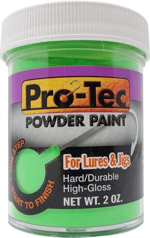 Pro-Tec Powder Paint 2 oz Jar ( Bright Green ) in Saudi Arabia
