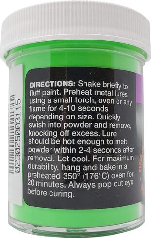 Pro-Tec Powder Paint 2 oz Jar ( Bright Green ) in Saudi Arabia