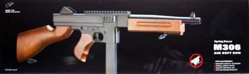 airsoft spring loaded cock & shoot rifle m306f tommy gun(Airsoft Gun) in Kuwait