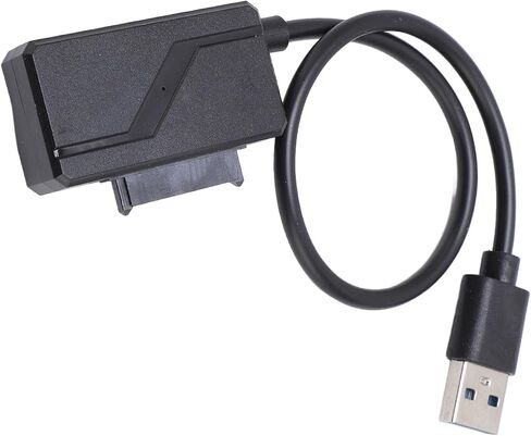 Brrnoo to USB 3 0 Adapter Cable High Speed Data Transfer for 2 5 3 5 Inch HDD SSD Compatible with Laptop Desktop PC Plug and Play in Kuwait