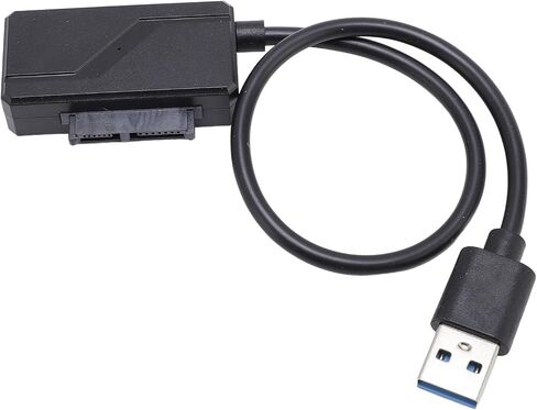 Brrnoo to USB 3 0 Adapter Cable High Speed Data Transfer for 2 5 3 5 Inch HDD SSD Compatible with Laptop Desktop PC Plug and Play in Kuwait