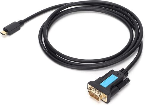 CHICIRIS USB to RS232 Adapter, Type C to DB9 Converter for Scanner Printer in Kuwait
