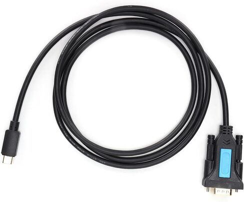 CHICIRIS USB to RS232 Adapter, Type C to DB9 Converter for Scanner Printer in Kuwait