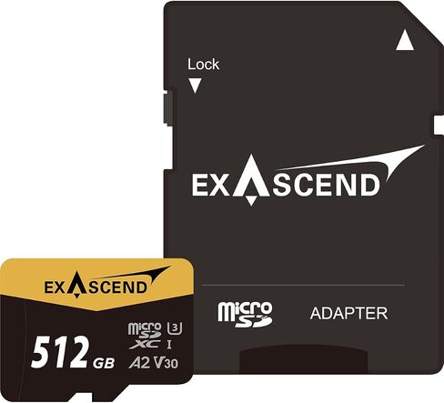 Exascend Catalyst UHS-I V30 microSDXC Memory Card - 256GB in Saudi Arabia