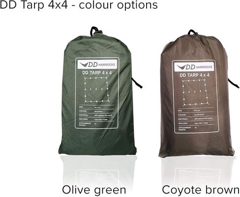 DD Hammocks - DD Tarp 4x4 - Coyote Brown: 13ft x 13ft in Kuwait